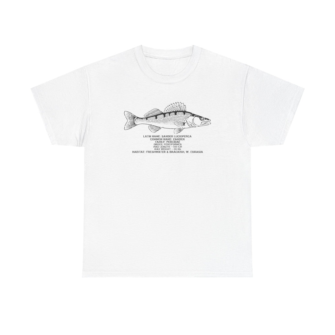 Walleye Fish (Zander) Illustration Tee | Fishing T-Shirt