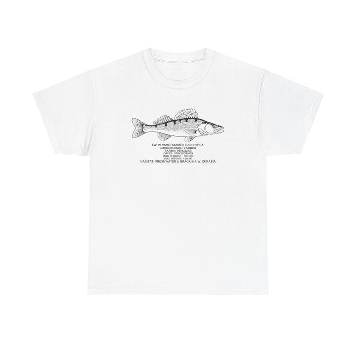 Walleye Fish (Zander) Illustration Tee | Fishing T-Shirt