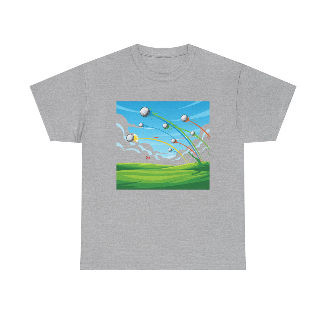 Golf Ball Flight T-Shirt | Golf Graphic Tee