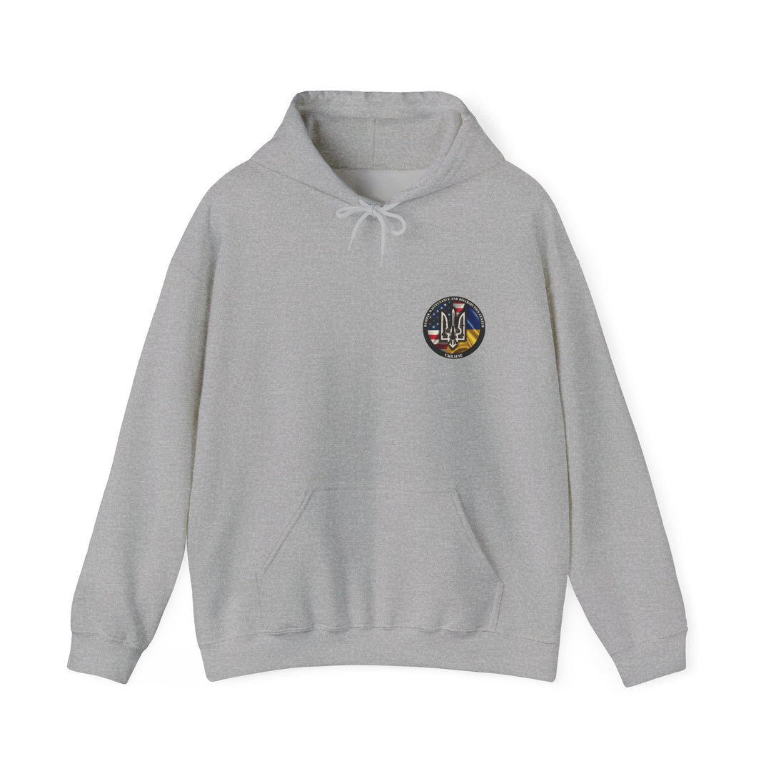 Ukraine Support Hoodie — RDCU US/UKRAINE Design