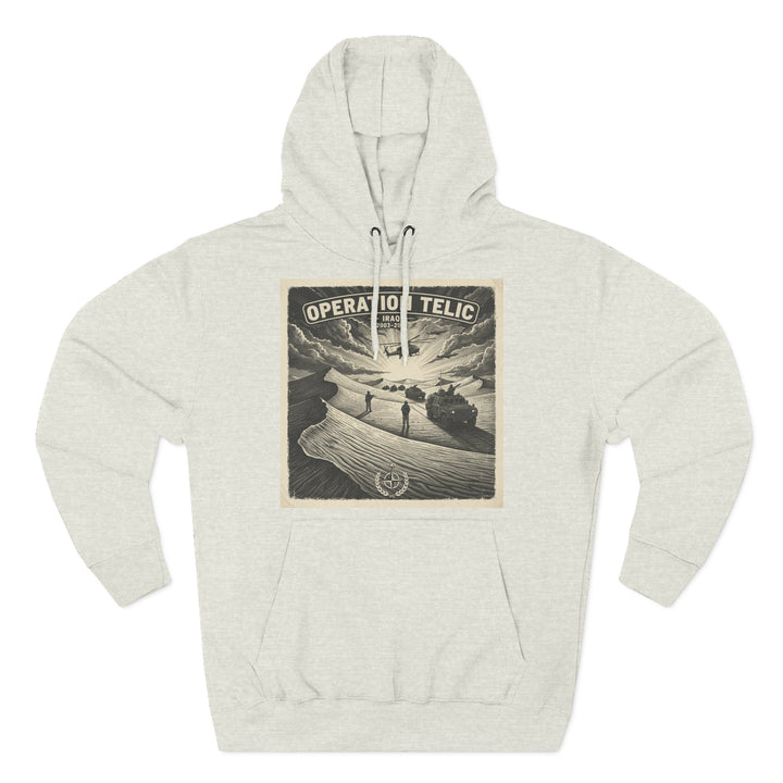 Op Telic Iraq Hoodie — Southern Provinces Military Heritage Graphic