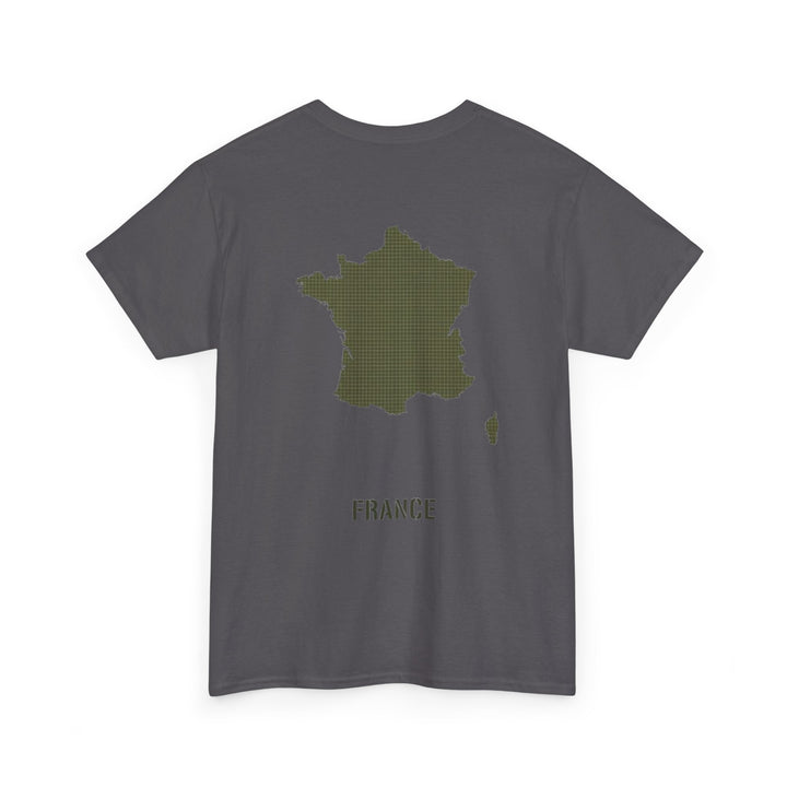 France Map Tee with "GALLUS" Chest Logo