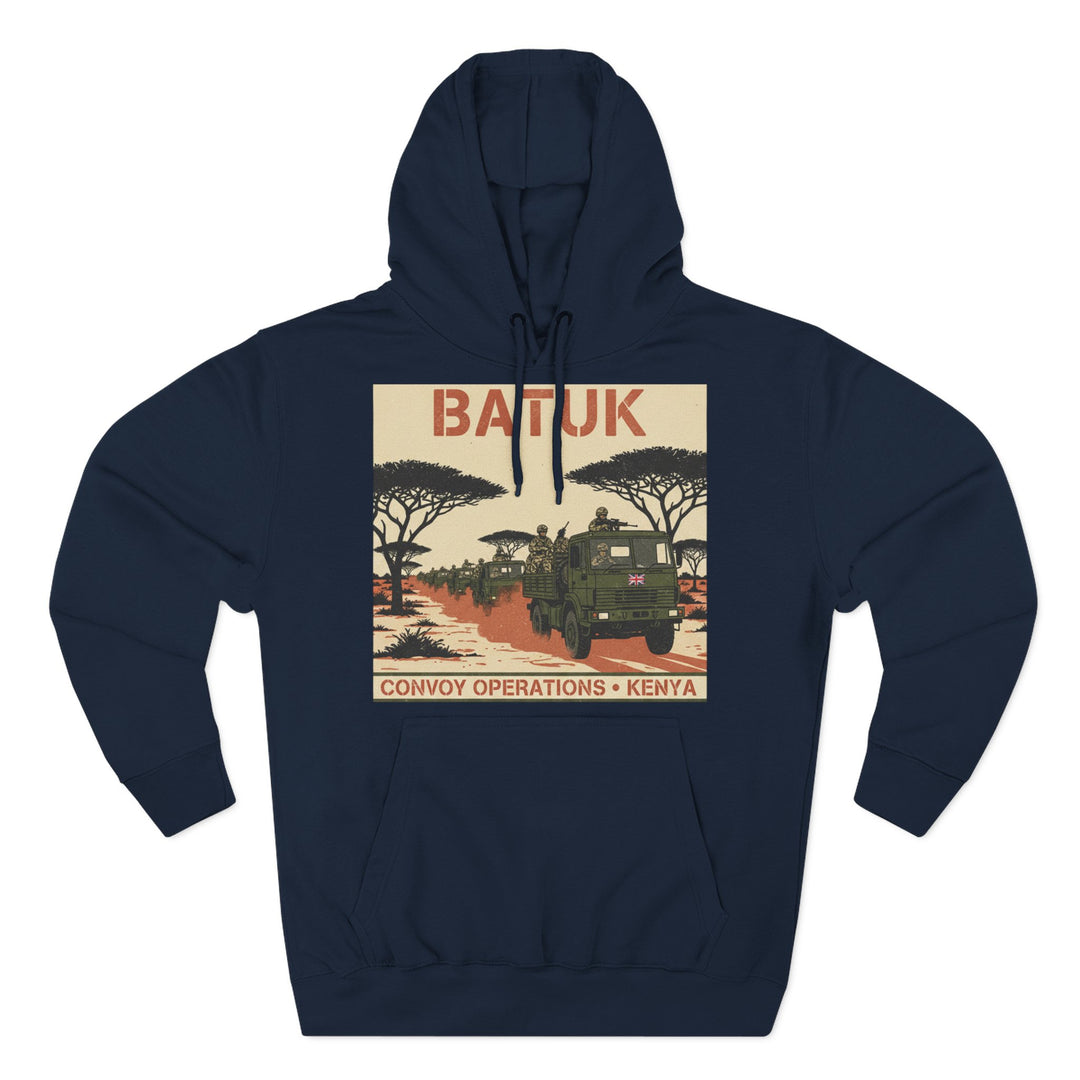 Hoodie - BATUK Kenya Convoy Vintage Safari Graphic