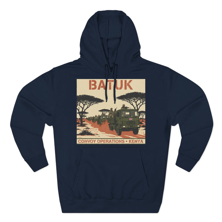 Hoodie - BATUK Kenya Convoy Vintage Safari Graphic