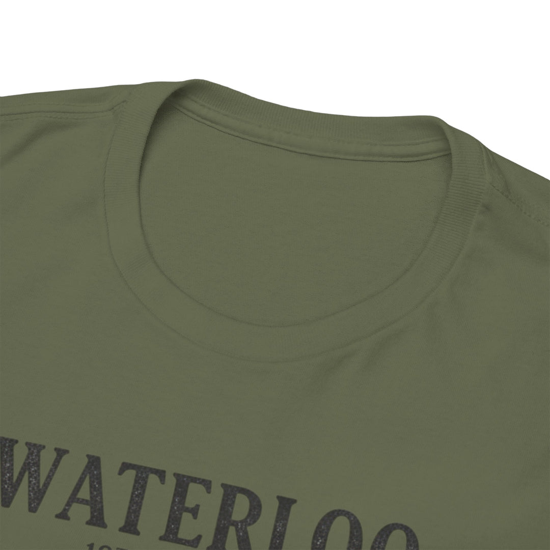 Waterloo 18th June 1815 T-Shirt — Historical Battle Commemorative Tee
