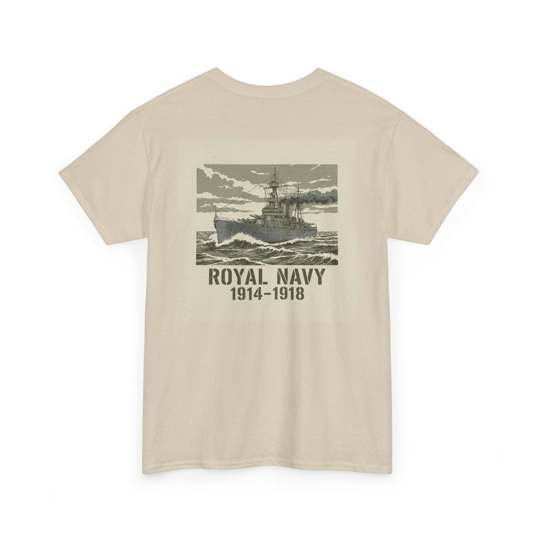 Royal Navy 1914–1918 Vintage Battleship Tee