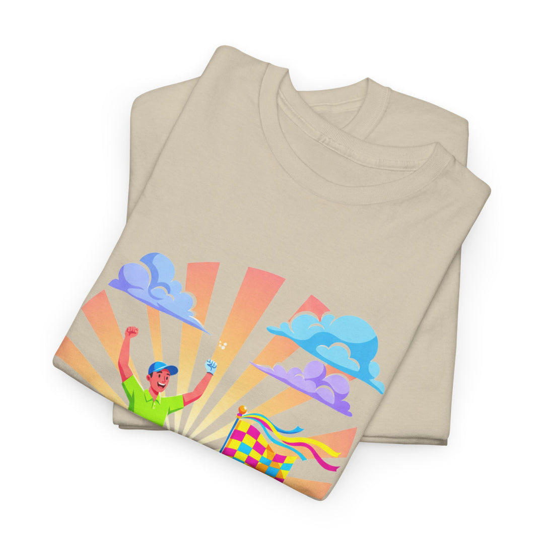Golf Swing Silhouette Graphic Tee