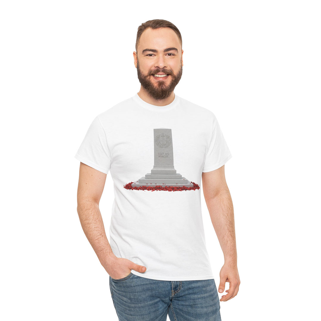 Cenotaph Memorial Tee — Tribute &amp; Remembrance Shirt