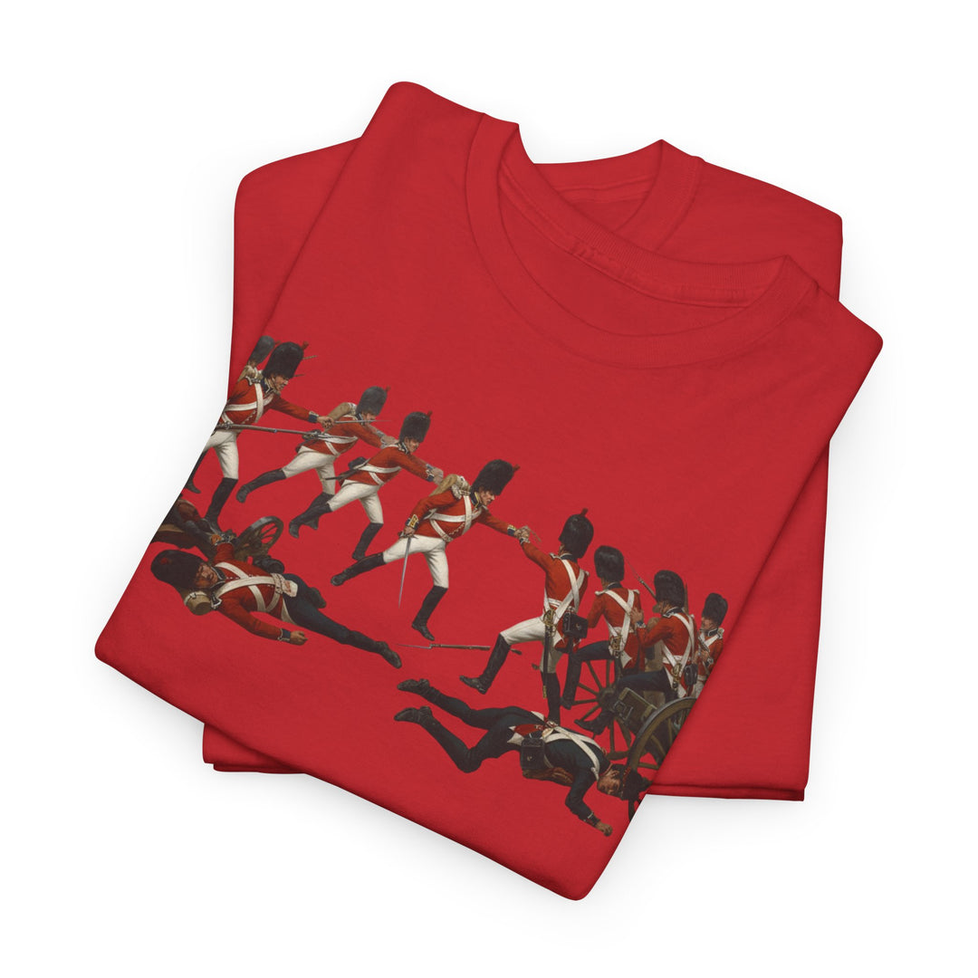Waterloo Battle T‑Shirt — Historic Napoleonic War Commemorative Tee