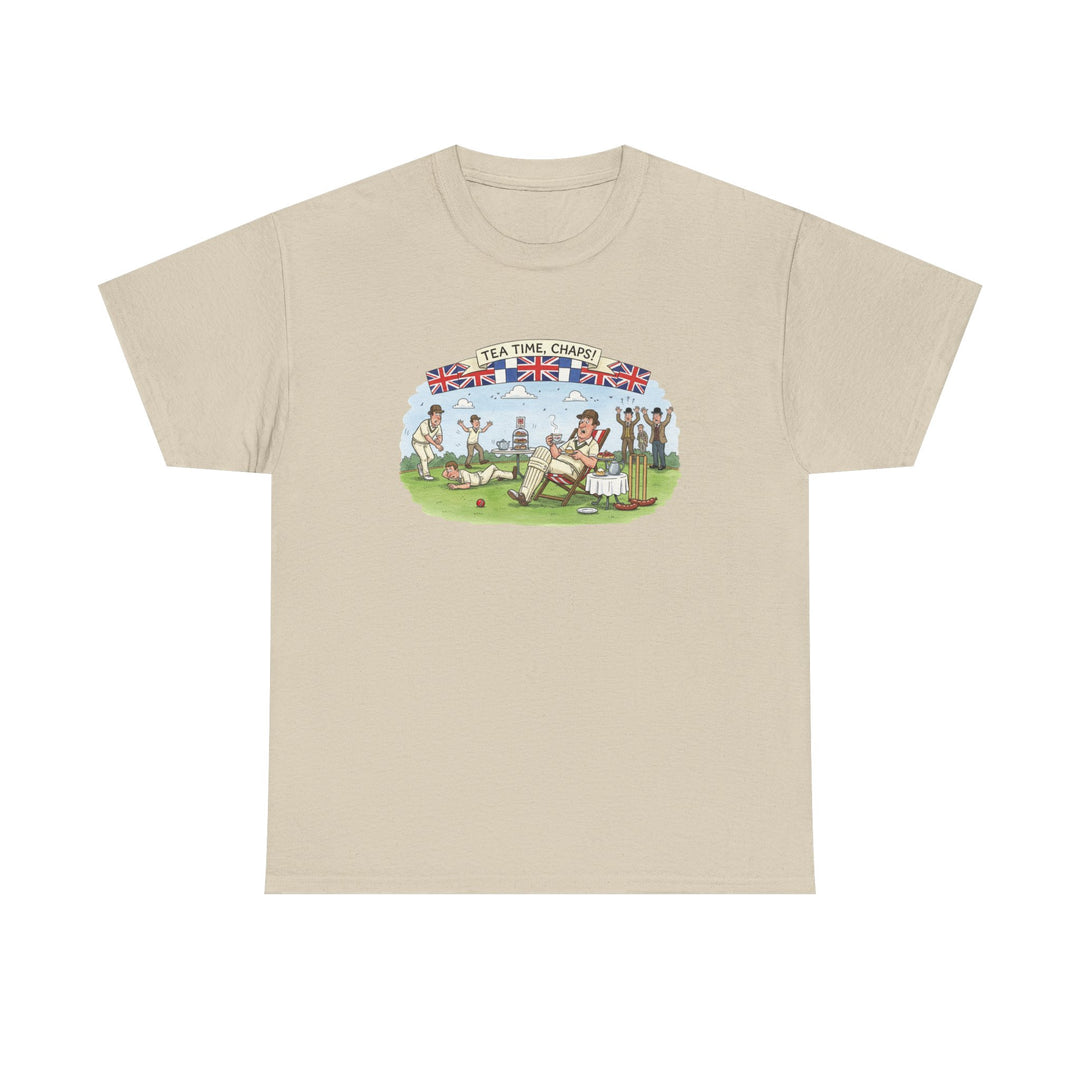 Cricket Tea Time Graphic T-Shirt for Fans