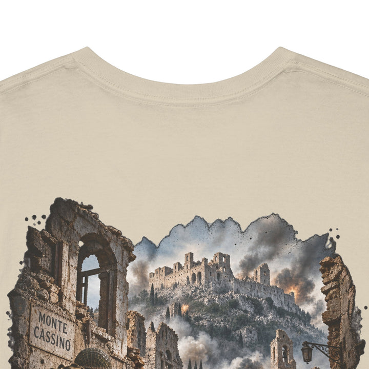 Monte Cassino 1944 Tee — WWII Memorial Graphic T-Shirt