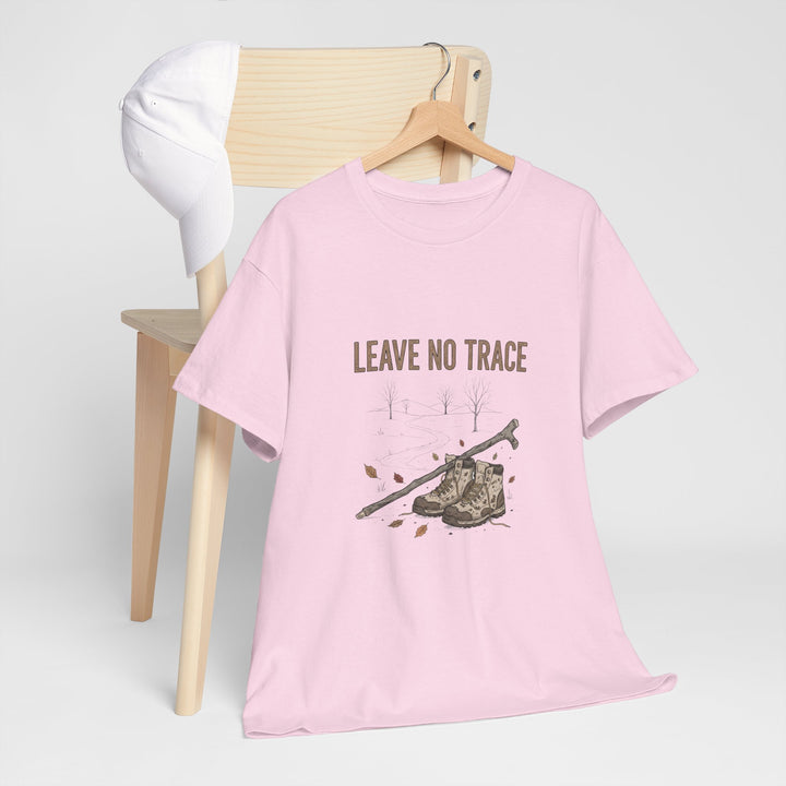 Leave No Trace Countryside Tee – a soft, breathable cotton T-shirt promoting respect for nature and responsible outdoor living.