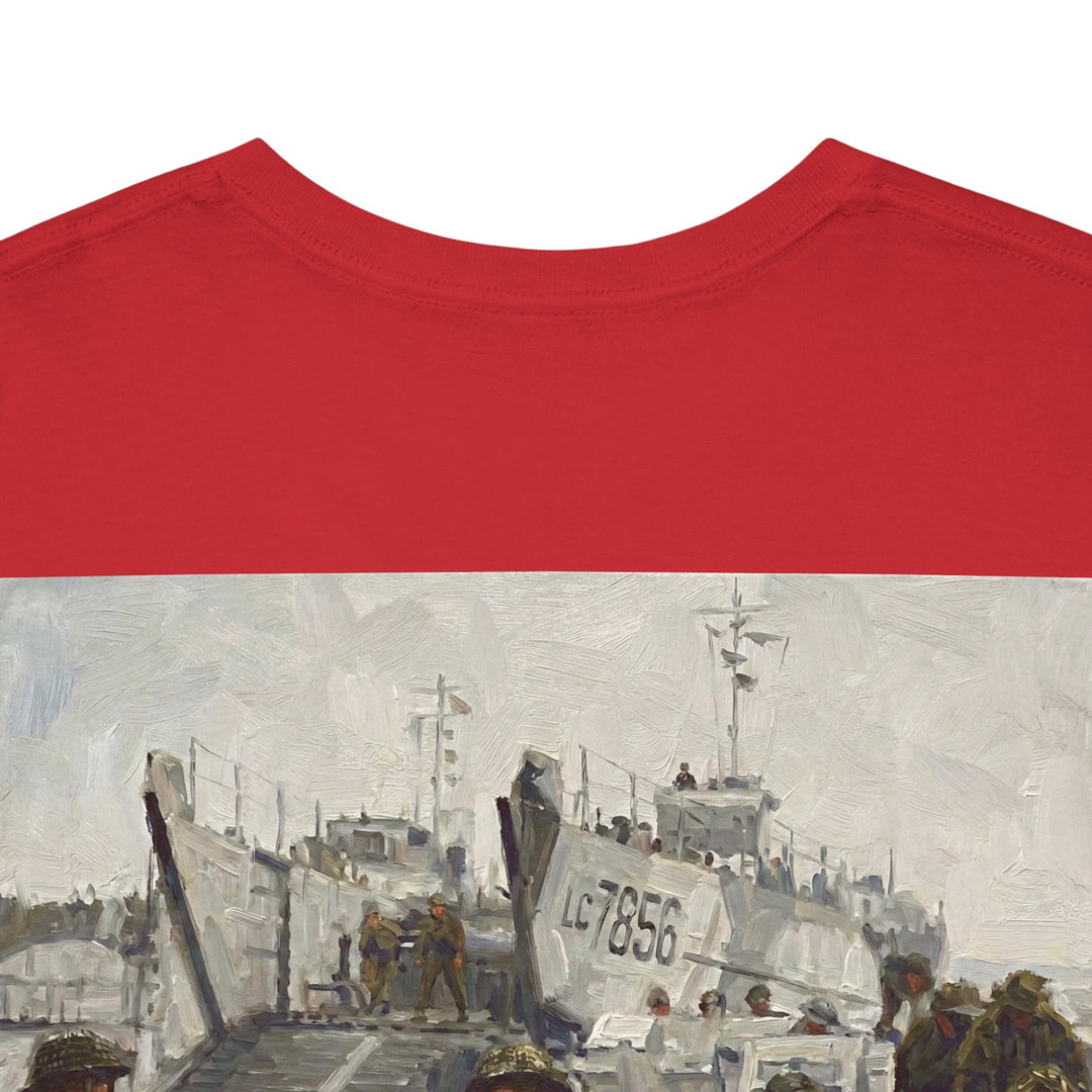 Gold Beach Coordinates T-Shirt — British D-Day 1944 — alternate product image 7