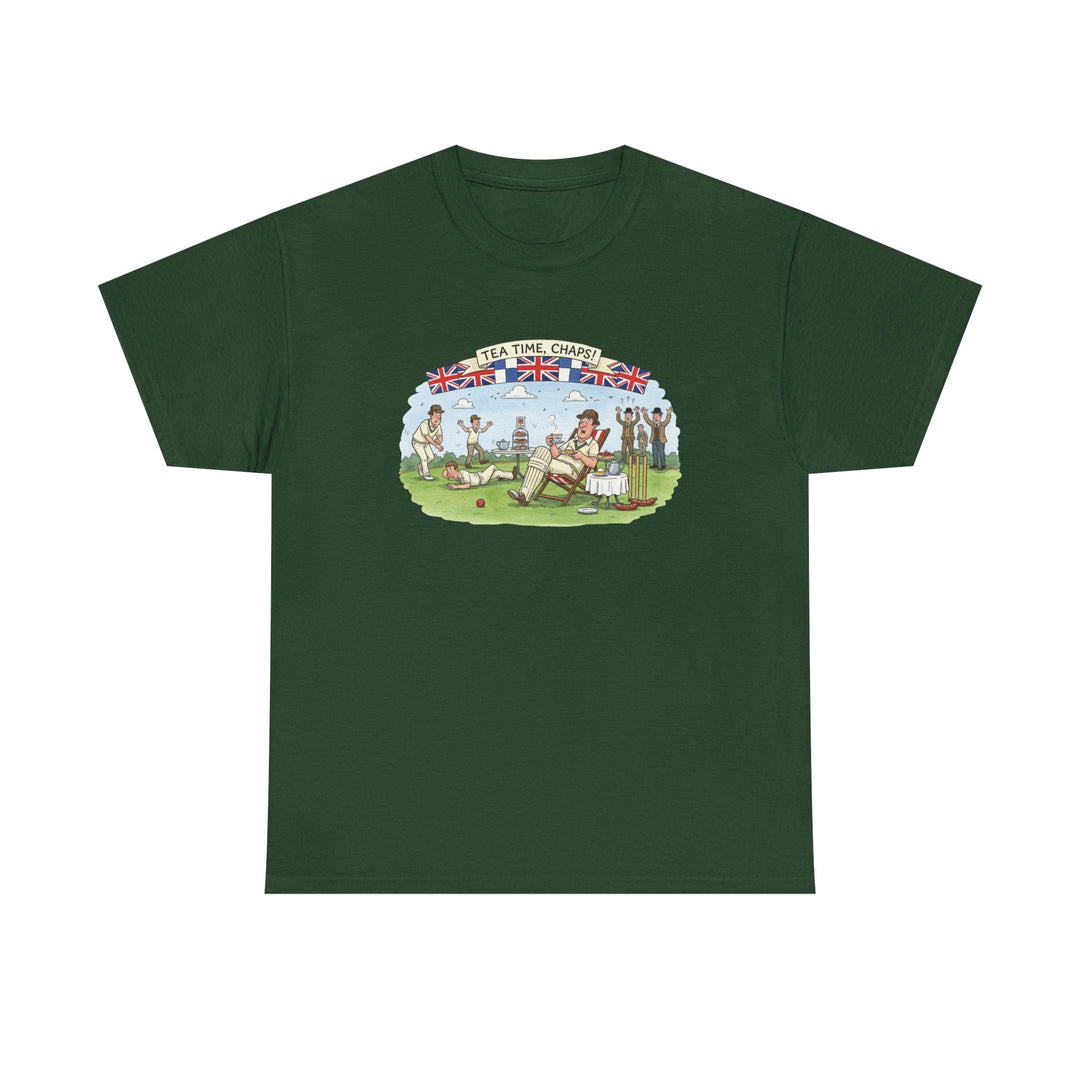 Cricket Tea Time Graphic T-Shirt for Fans