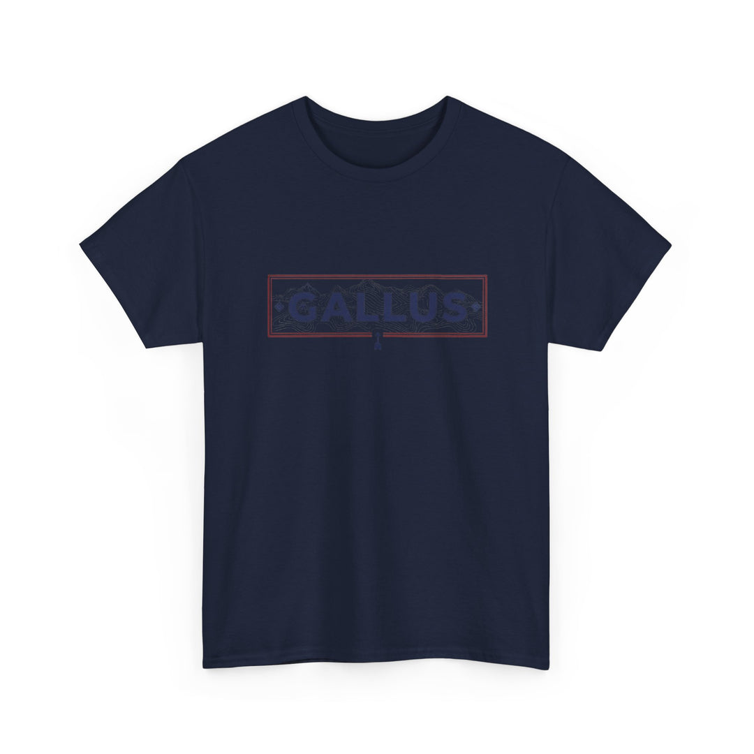Portugal Map T-Shirt — Gallus Logo Travel Tee