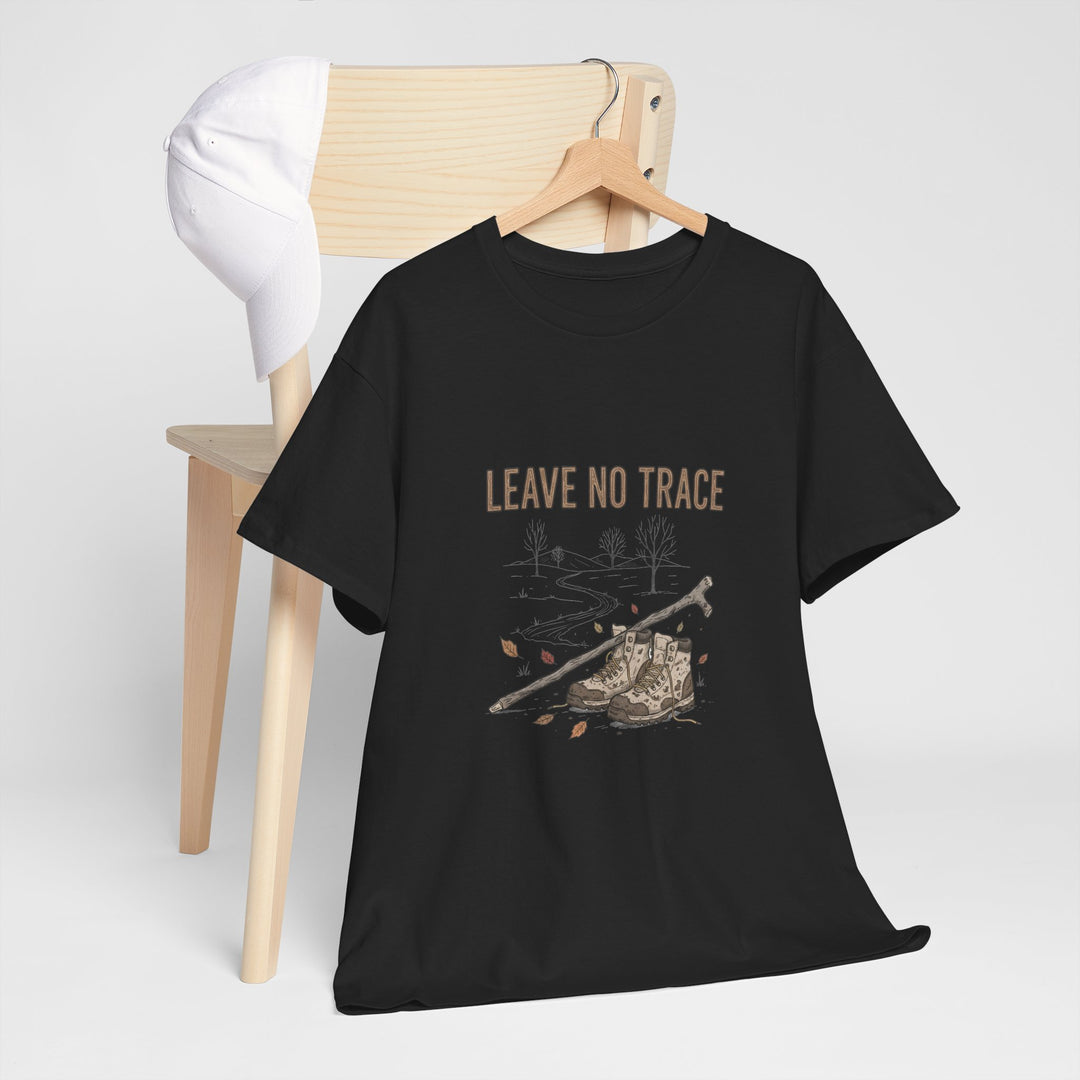 Leave No Trace Countryside Tee – a soft, breathable cotton T-shirt promoting respect for nature and responsible outdoor living.