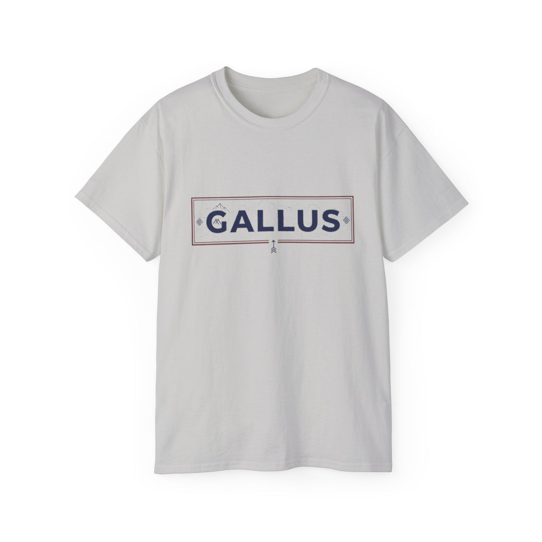 Gallus Logo T-Shirt — Vintage Boxed Graphic Tee