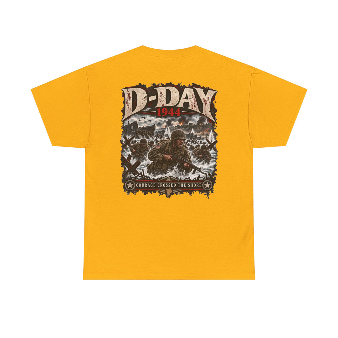D-Day 1944 Commemorative Tee - WWII Beach Assault Memorial T-Shirt