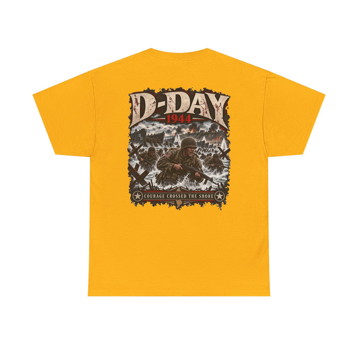 D-Day 1944 Commemorative Tee - WWII Beach Assault Memorial T-Shirt