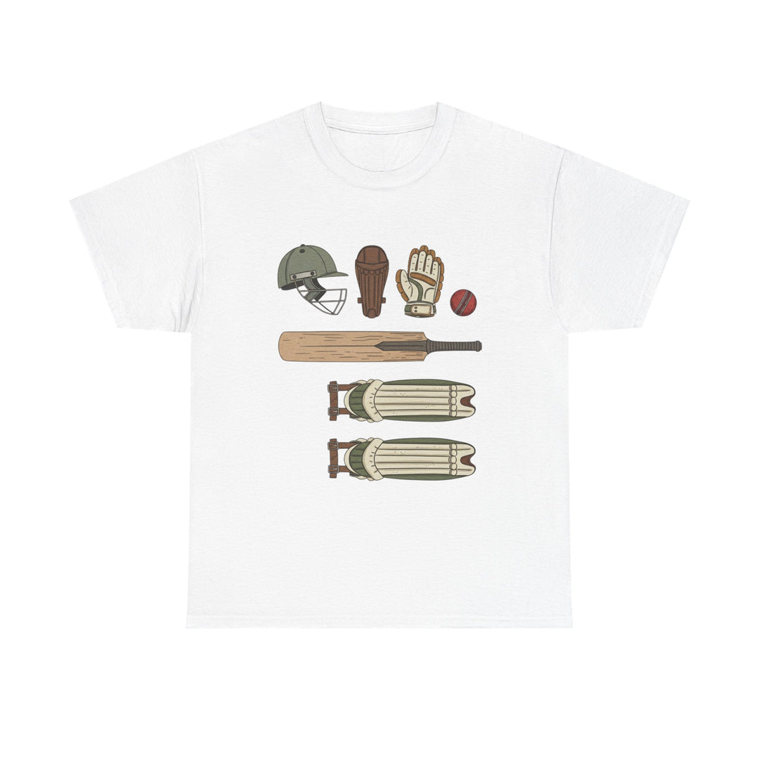 Cricket Gear Tee | Cricket Graphic T-Shirt