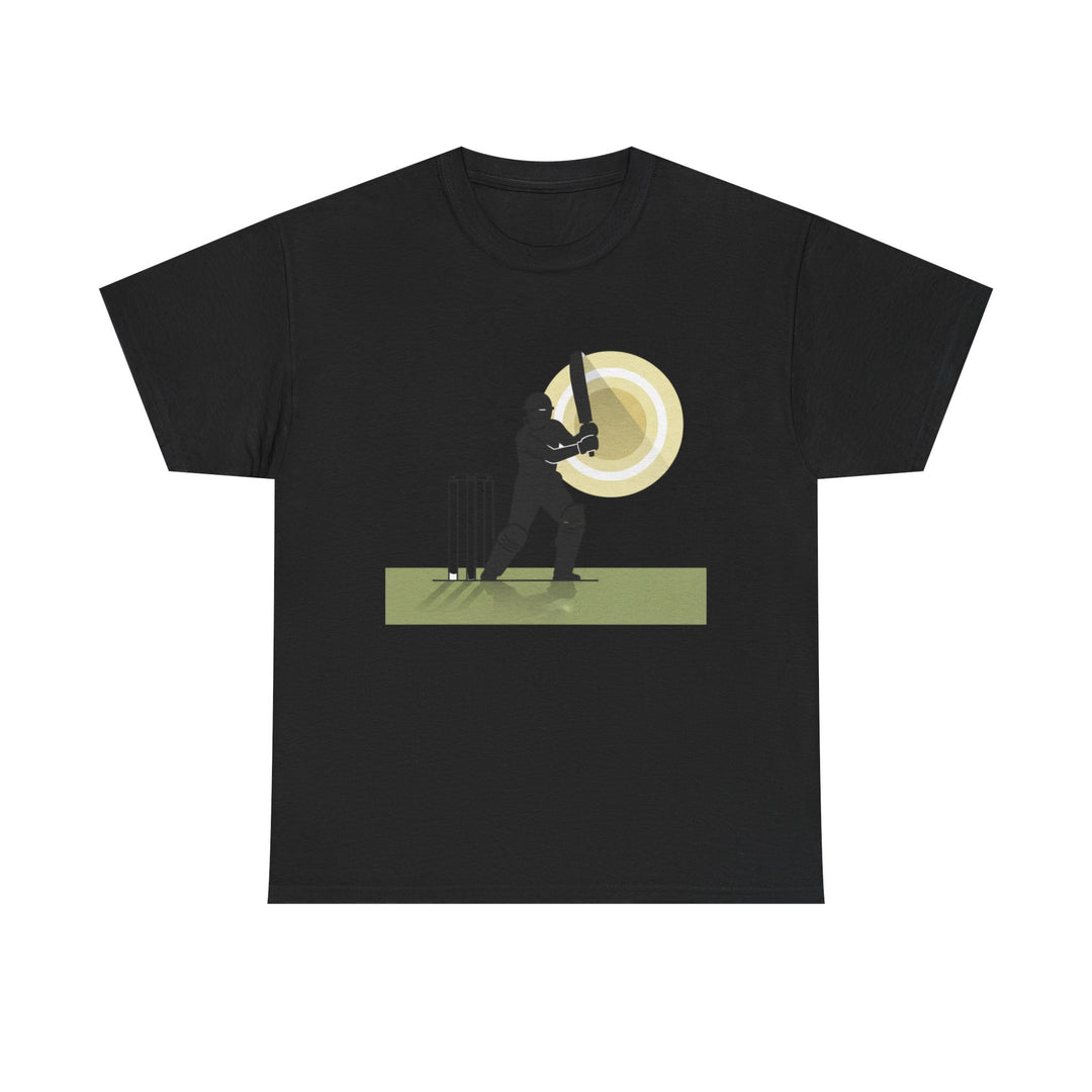 Cricket Player Silhouette T-Shirt