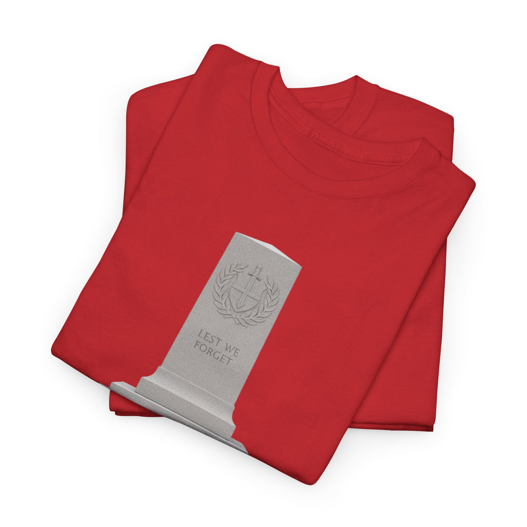Cenotaph Memorial Tee — Tribute &amp; Remembrance Shirt