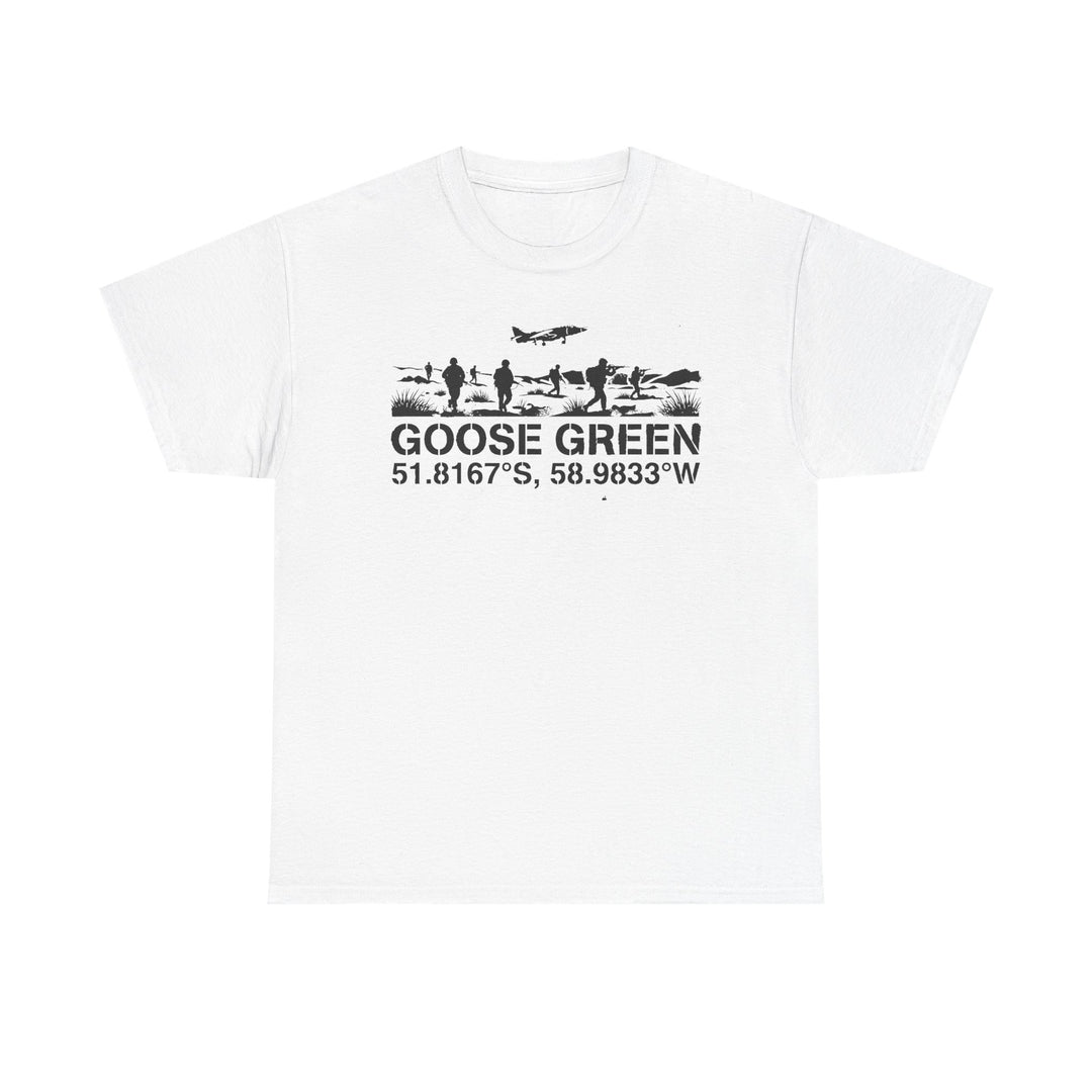 Goose Green 1982 T-Shirt — Falklands War Heritage Graphic
