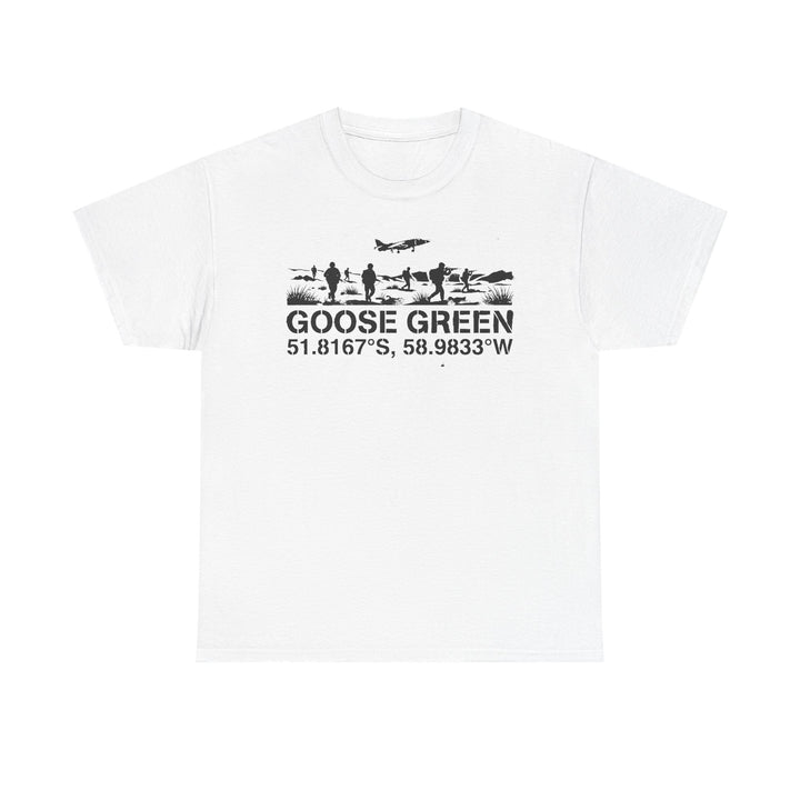 Goose Green 1982 T-Shirt — Falklands War Heritage Graphic