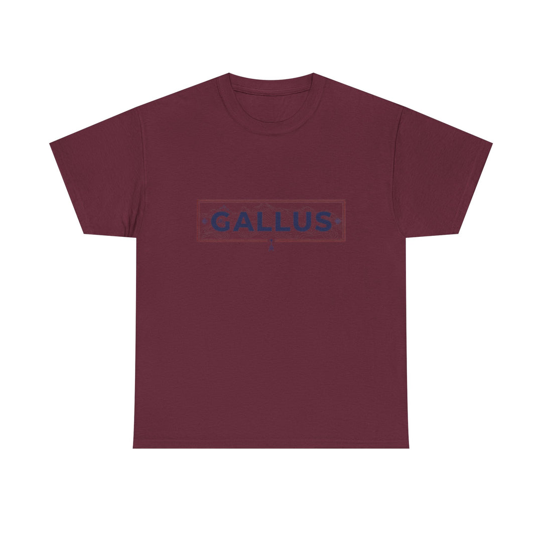 France Map Tee with "GALLUS" Chest Logo