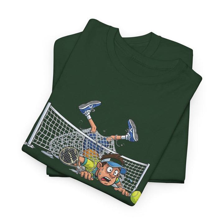 Padel Cartoon Goalie T-Shirt | Fun Padel Tee