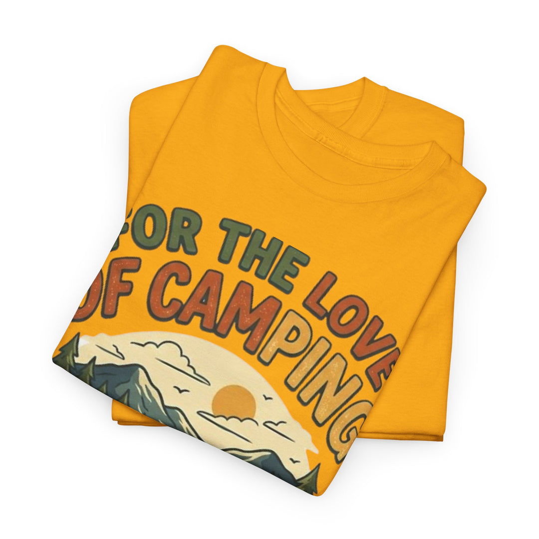Retro Campfire Graphic T-Shirt - Vintage Style Camping Tee