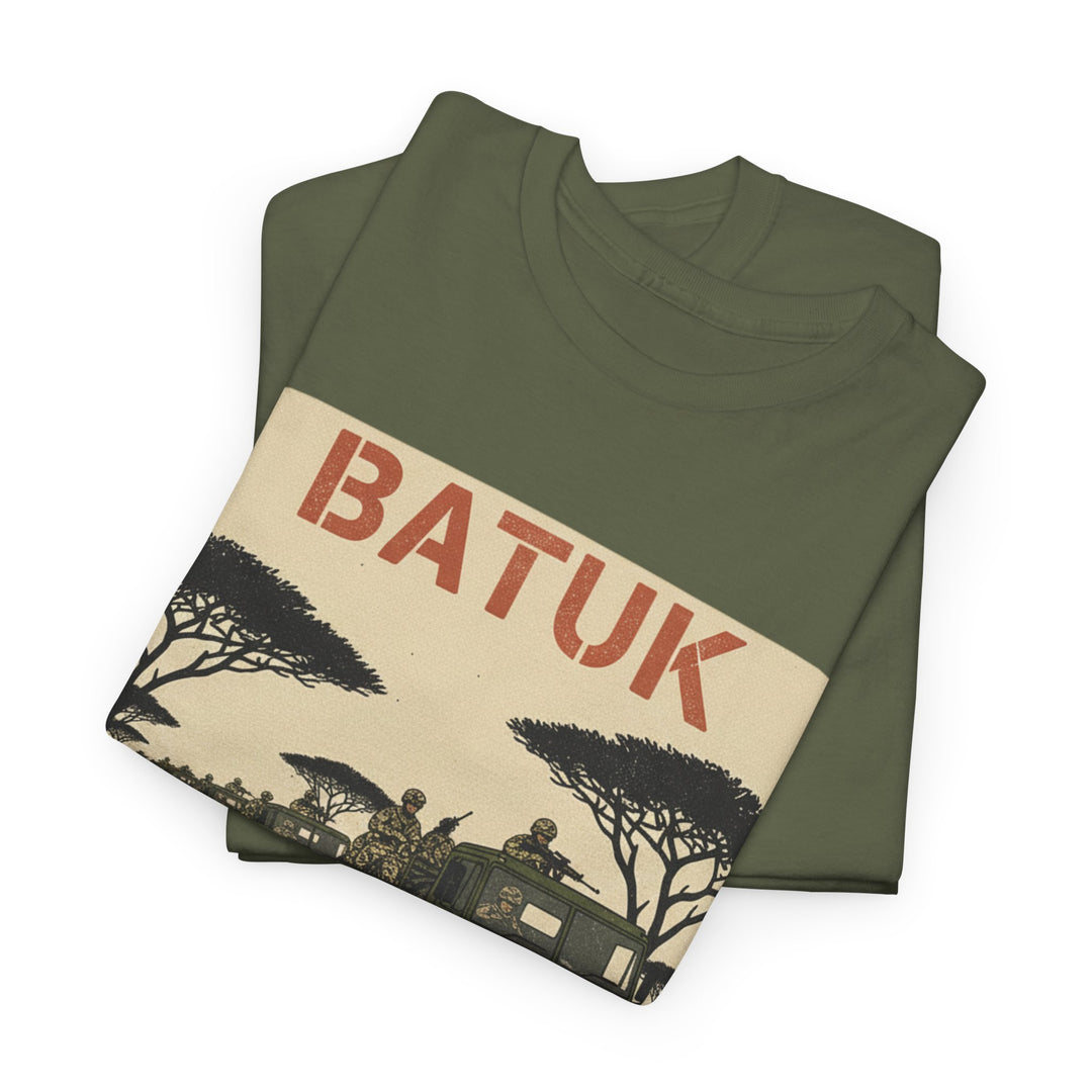 BATUK Convoy Operations Tee — Kenya Vintage Military Travel Graphic T‑Shirt