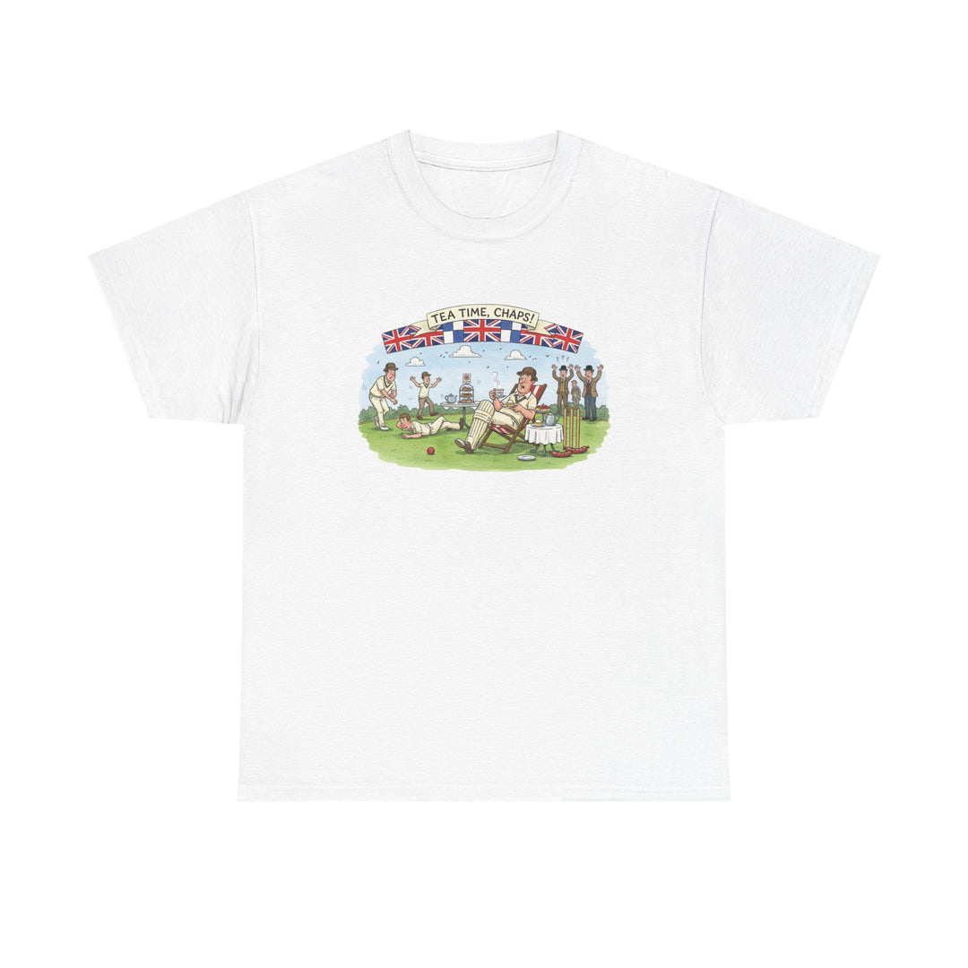 Cricket Tea Time Graphic T-Shirt for Fans