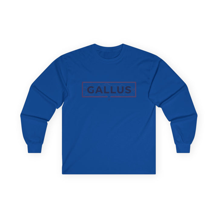 Spain Map Long Sleeve Tee — Gallus Logo Travel Shirt