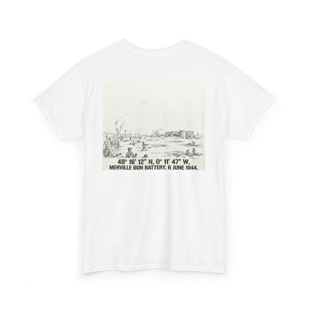 Merville Gun Battery D-Day T-Shirt — Normandy 1944 — alternate product image 5