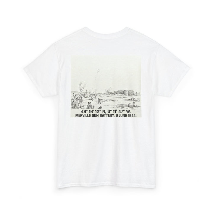 Merville Gun Battery D-Day T-Shirt — Normandy 1944 — alternate product image 5