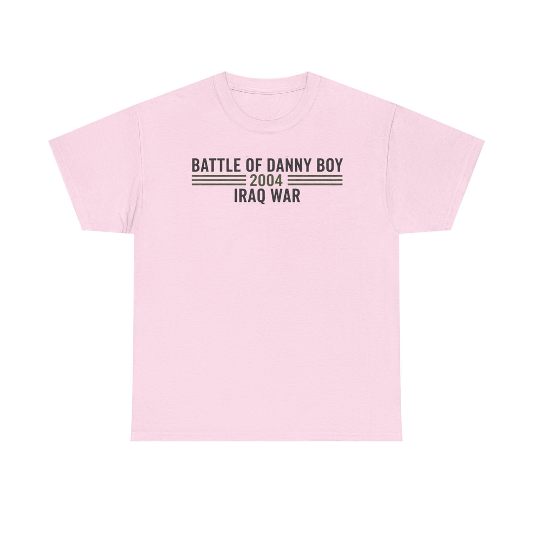 Battle of Danny Boy T-Shirt — Op Telic Iraq 2004 Military Heritage