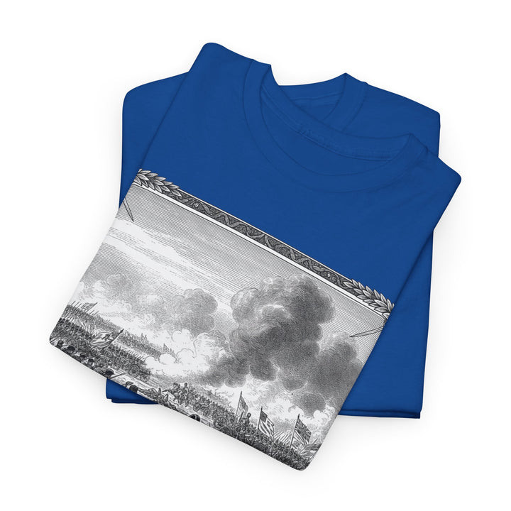 Battle of Waterloo Graphic Tee — Vintage Historical Print T-Shirt