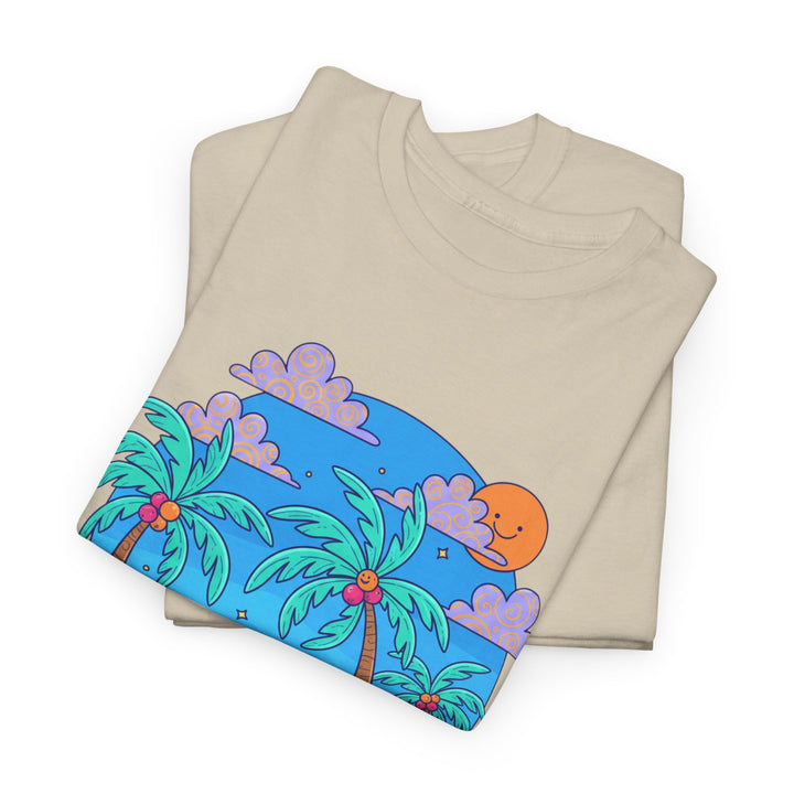 Island Style Golf Cart Beach T-Shirt