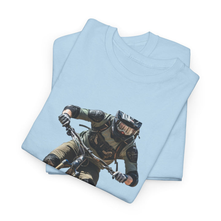 Downhill MTB Rider Graphic Tee