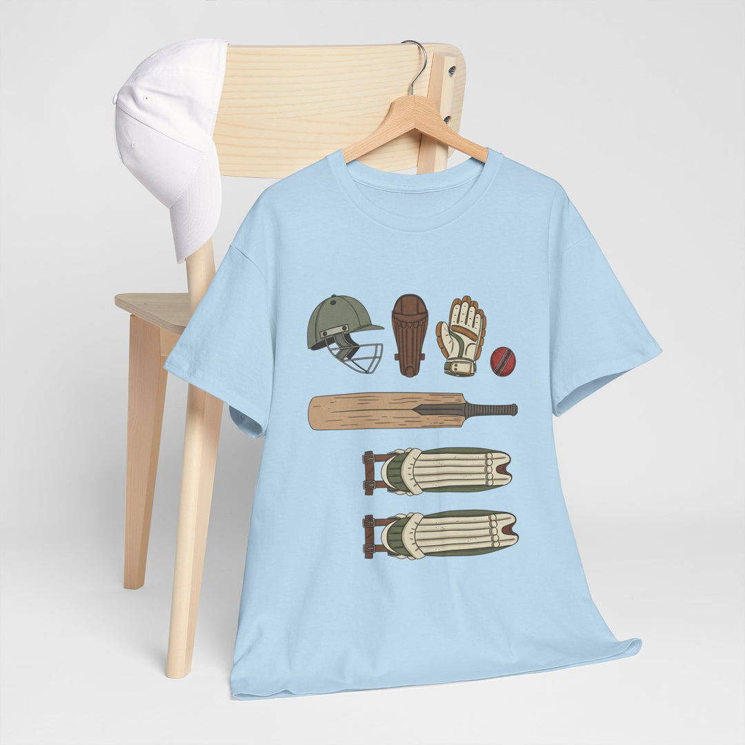 Cricket Gear Tee | Cricket Graphic T-Shirt
