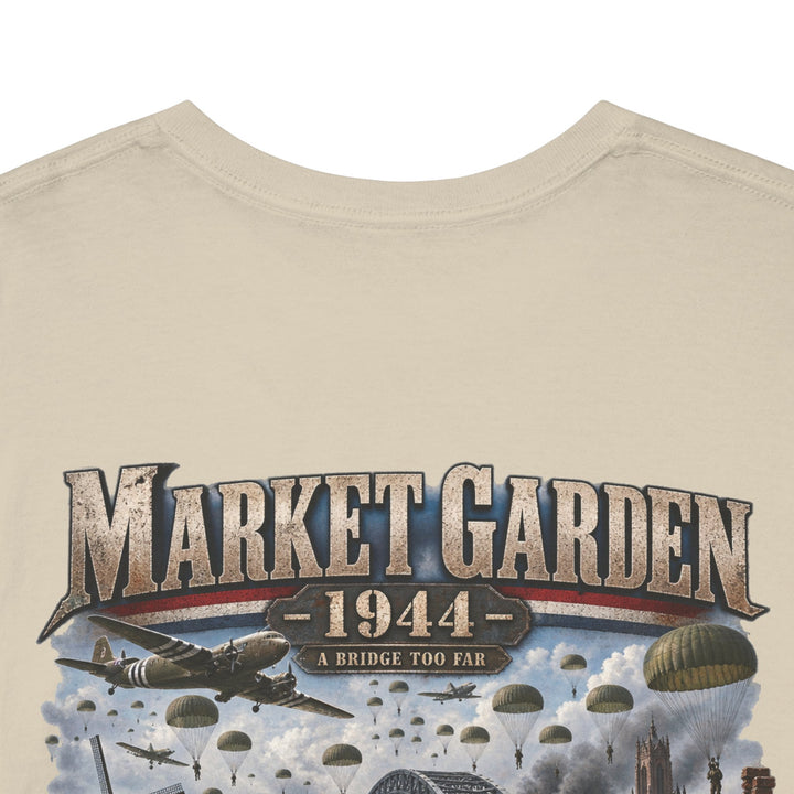 Market Garden 1944 T-Shirt — WWII Airborne Battle Illustration