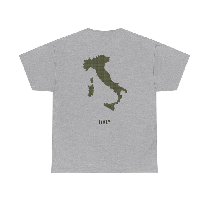 Italy Map T‑Shirt — Minimalist Travel Tee with &