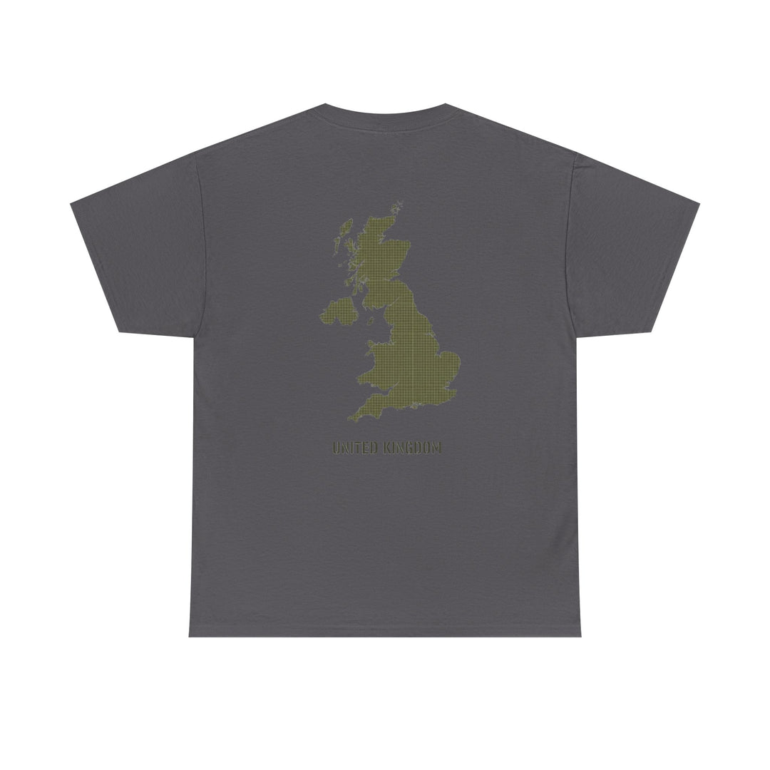 United Kingdom Map Tee — "GALLUS" Streetwear Graphic T-Shirt
