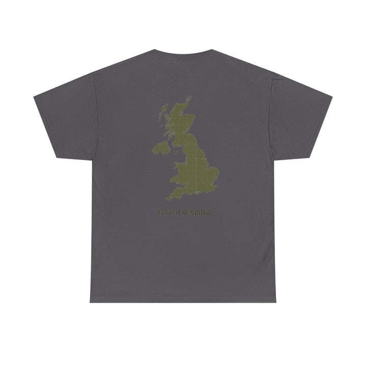 United Kingdom Map Tee — "GALLUS" Streetwear Graphic T-Shirt