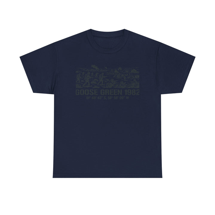 Goose Green 1982 T-Shirt - Falklands War Military Heritage Graphic