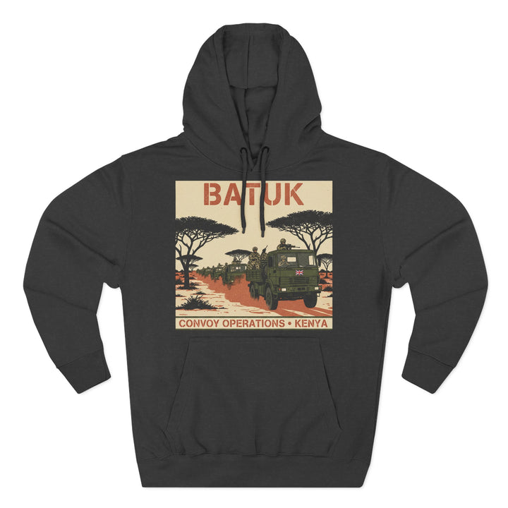 Hoodie - BATUK Kenya Convoy Vintage Safari Graphic