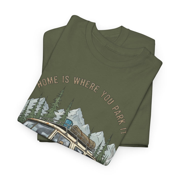 Transient Home T-Shirt — Mobile Heritage Graphic