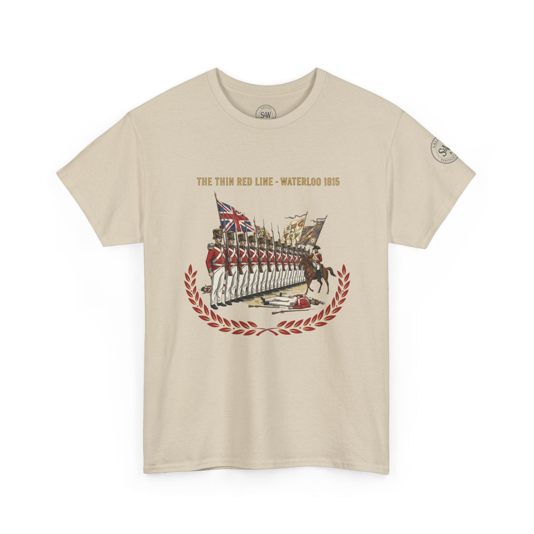 Beige t-shirt by S&amp;W Gallus with the &