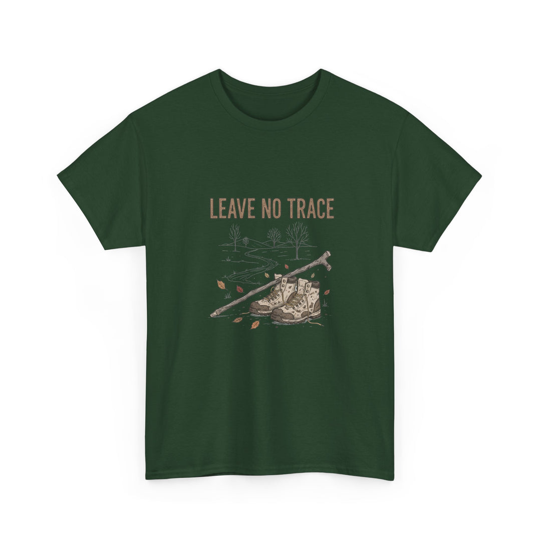 Leave No Trace Countryside Tee – a soft, breathable cotton T-shirt promoting respect for nature and responsible outdoor living.